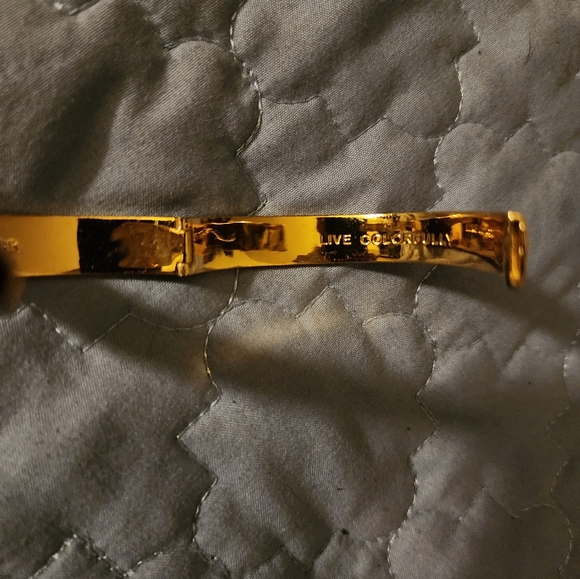 Kate spade bangle new gold /pink - Picture 16 of 17